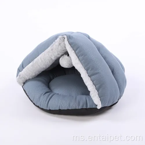 Tempat tidur anjing kapas yang mewah